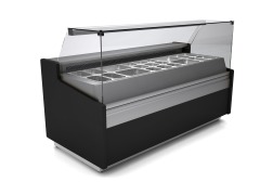 VENTILATED COUNTER SPIDER 100 WITH GN STRUCTURE - without trays